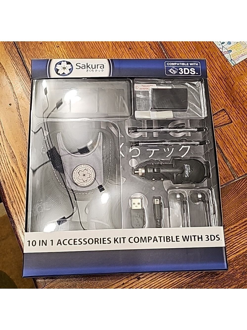 Sakura 10 on 1 accessory kit for 3ds